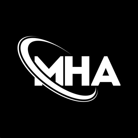 MHA logo. MHA letter. MHA letter logo design. Initials MHA logo linked ...