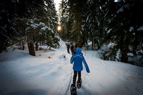 Cypress Mountain Snowshoeing