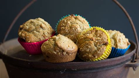 Wattleseed Muffins with White Chocolate Chips - G'day Soufflé