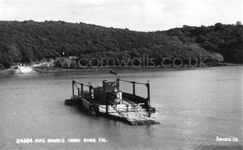 King Harry Ferry - 1950s | Cornwall Guide Images