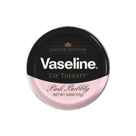 Vaseline Lip Tin Pink Bubbly - 0.6oz - BeautyKitShop