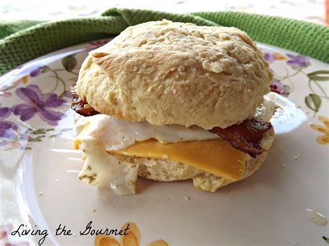 Foodista | Recipes, Cooking Tips, and Food News | Homemade Bacon Egg and Cheese Biscuit