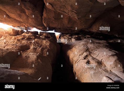 Inside looking out in the Al Qara caves in Saudi Arabia Stock Photo - Alamy