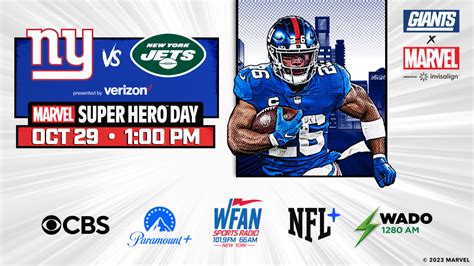 Giants vs. Jets: How to Watch, Listen & Live Stream Week 8 - BVM Sports