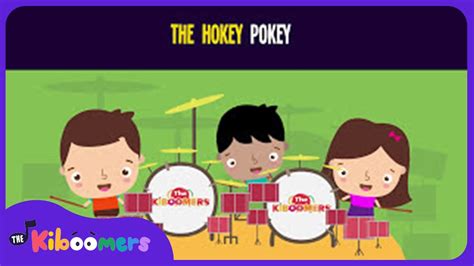 Hokey Pokey Dance Lyric Video -The Kiboomers Preschool Songs & Nursery Rhymes for Circle Time ...