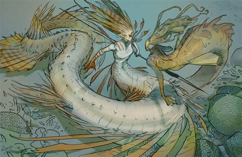 Mermaid Concept Art and Illustrations | Concept Art World