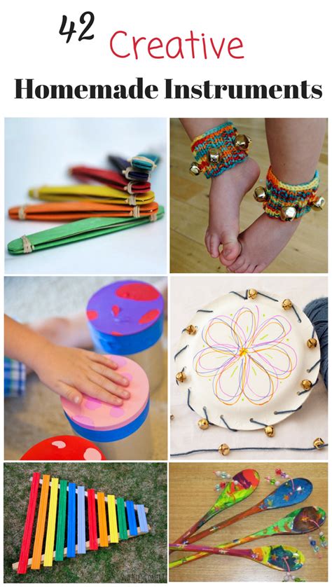 42 Splendidly Creative Homemade Musical Instruments - How Wee Learn | Music instruments diy ...