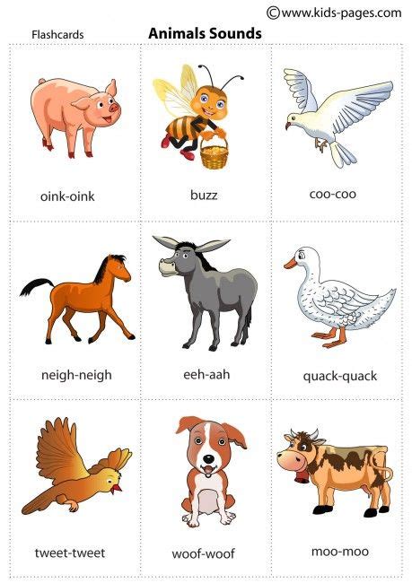 Spanish Animal Flashcards for Kids