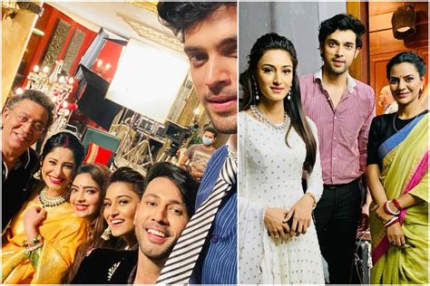 'Kasautii Zindagii Kay' Cast Pose All Smiles and Goofy on Set, See Pics - Celebio