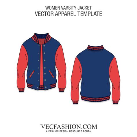 Varsity Jacket Template