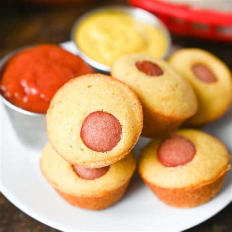 Mini Corn Dog Muffins Recipe - Butter Your Biscuit