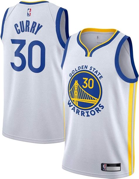 Stephen Curry Golden State Warriors Youth Swingman Association Player Jersey White (Youth Small ...