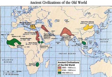 Ancient Civilization Map