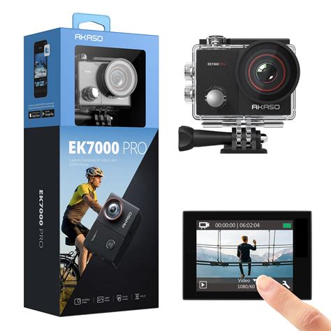 Buy AKASO EK7000 Pro 4K Action Camera with Touch Screen EIS 131ft ...