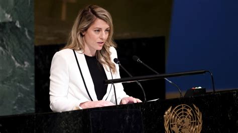 Foreign Minister Melanie Joly raises abortion in UN speech, as Trudeau ...