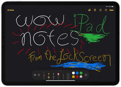 How to Take Notes from Locked iPad Screen with Apple Pencil