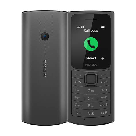 Nokia 110 4G with Volte HD Calls, Up to 32GB External Memory, FM Radio (Wired & Wireless Dual ...