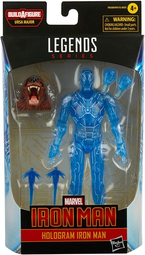 Marvel Legends Hologram Iron Man Ursa Major Build A Figure