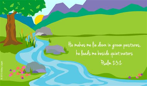 Psalm 23 Illustration | Psalm 23, Psalms, Faith