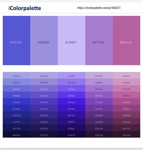 30 Lavender Color Palette Procreate Swatches | ubicaciondepersonas.cdmx ...