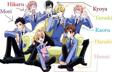 names of everyone in ouran high school host club - Google Search ...