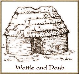 Wattle and Daub Indian Houses