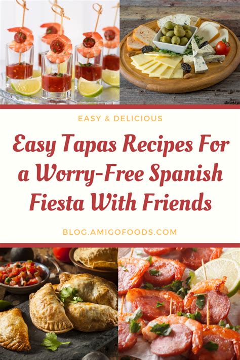 Easy Tapas Recipes For a Worry-Free Spanish Fiesta With Friends | Tapas ...