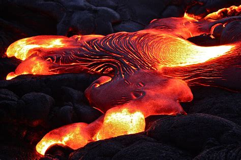 Fresh Lava Flow Photograph by Venetia Featherstone-Witty | Fine Art America