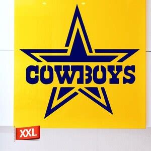 Dallas cowboys decal | Etsy