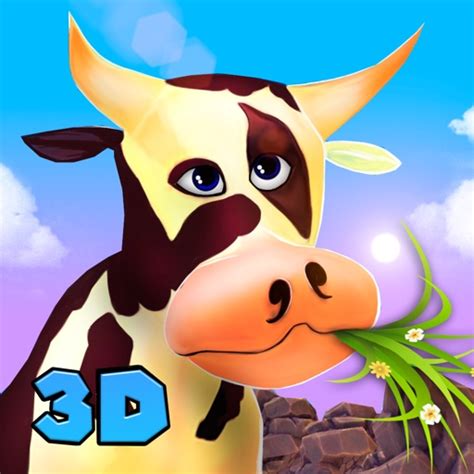 Cartoon Mad Cow Simulator 3D by Games Banner Network