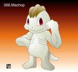 The Anime Zone presents-Pokemon Pokedex-Machop