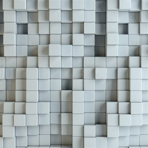 Abstract white blocks stock illustration. Illustration of gray - 85277218