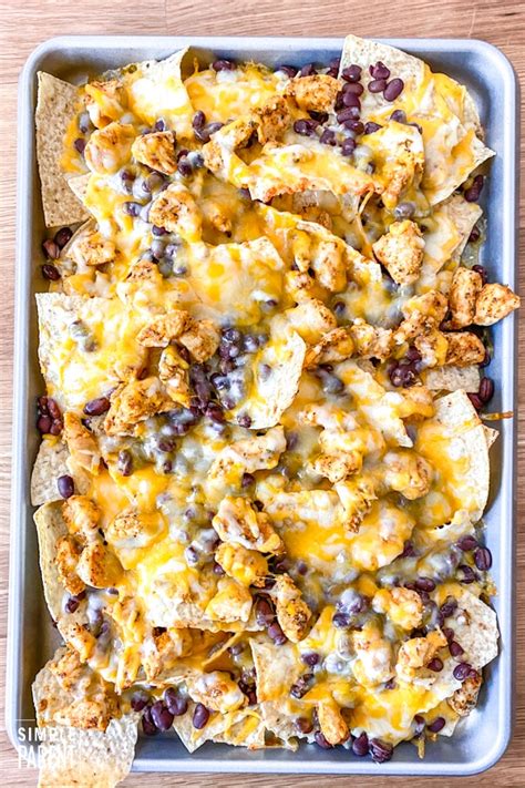 PERFECT NACHOS >> Easy Baked Nachos Recipe • The Simple Parent