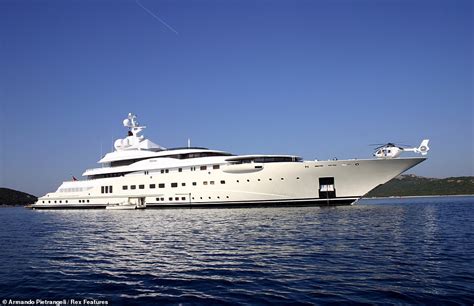 Roman Abramovich's new £430million superyacht Solaris nears completion in German shipyard ...