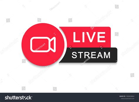 Live Stream Logo Live Streaming Icon Stock Vector (Royalty Free) 1900858864 | Shutterstock