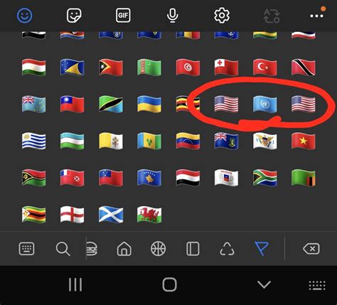 There are 2 US flag emojis on Android : r/MURICA