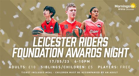 Leicester Riders Foundation Awards Night | Leicester Arena