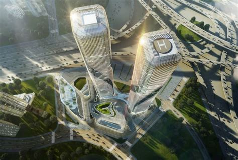 LAVA reveal Zhejiang Gate Towers Masterplan - Arch2O.com