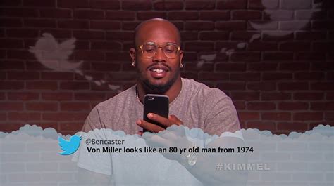 Von Miller from Celebrity Mean Tweets From Jimmy Kimmel Live! | E! News