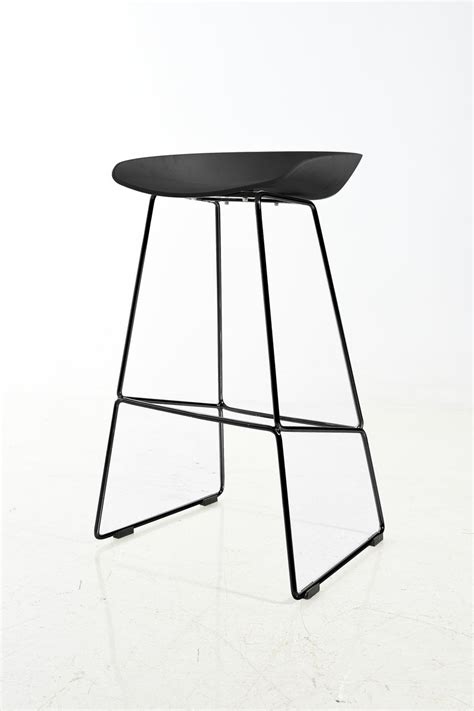 Replica Hay Bar Stool - 76cm Chrome & Black Leg – Mad Chair Company