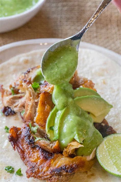 El Pollo Loco Avocado Salsa (Copycat) - Dinner, then Dessert