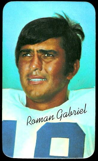 Roman Gabriel - 1970 Topps Super #25 - Vintage Football Card Gallery