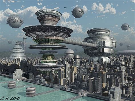 Art illustration - Science Fiction | Sci fi city, Futuristic city, Sci fi concept art