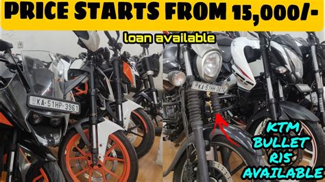 50+ Used Bikes For Sale || LOW BUDGET BIKES ONLY || SECOND HAND BIKES IN BANGALORE - YouTube