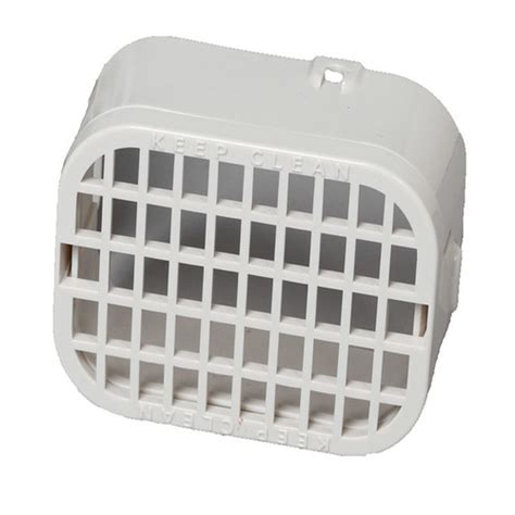 Amerimax 37553 Rodent Guard 3.5" H X 4.5" W X 1.5" L White Plastic K White