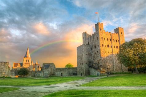 Rochester Castle and Cathedral, England and Travel Photography Fine Art Print by Meleah Reardon ...