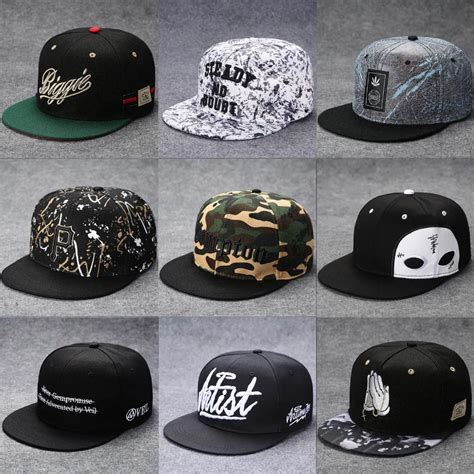 custom leather patch logo snapback hats wholesale embroidery boy men's ...