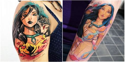 Pocahontas Colors Of The Wind Tattoo