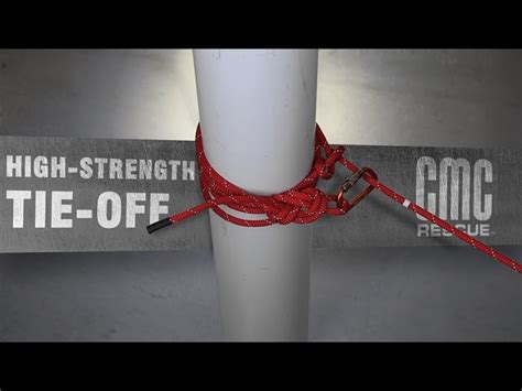 Learn How to Tie a High-Strength Tie-Off Anchor | CMC PRO