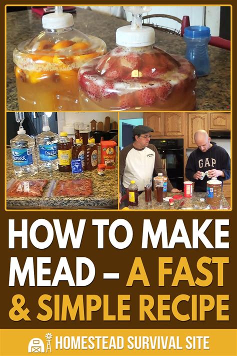 How to make mead a fast simple recipe – Artofit